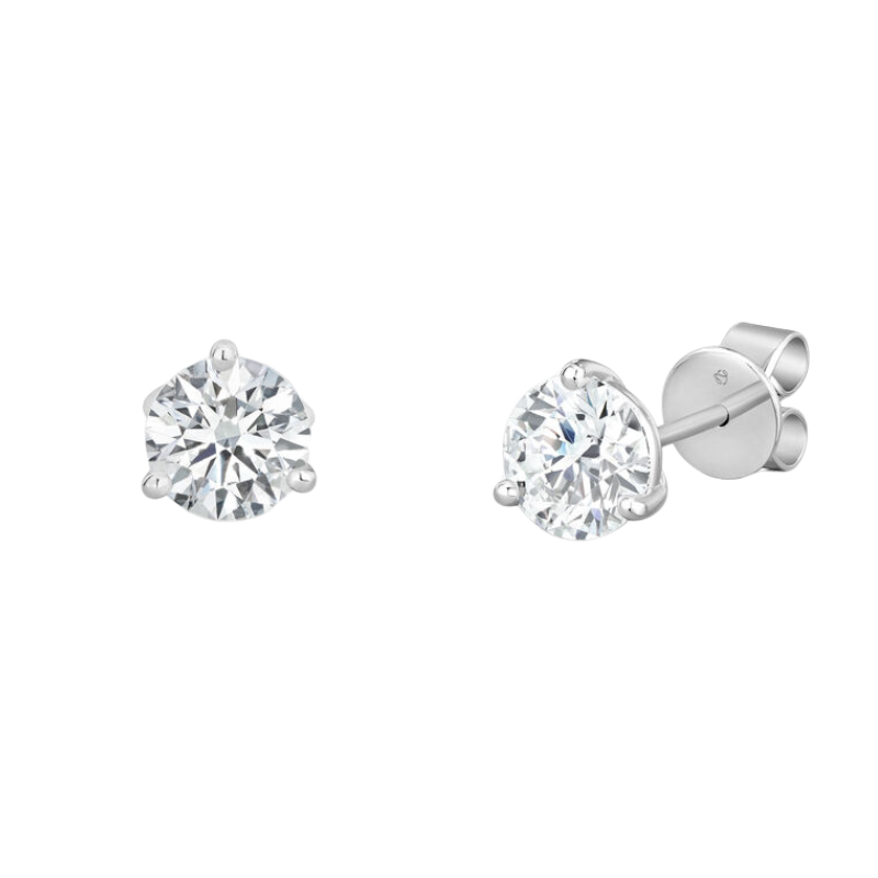HEARTS ON FIRE Diamond Stud Earrings 0.54ctw
