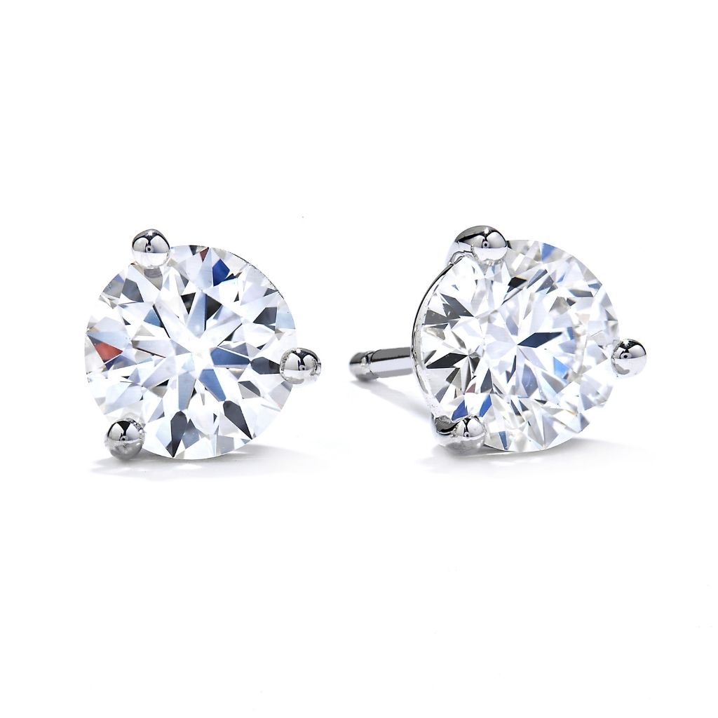 HEARTS ON FIRE Diamond Stud Earrings 0.26ctw