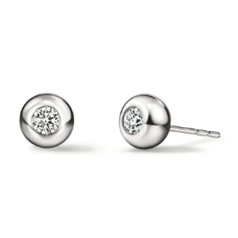 Dream Solitaire Stud Earrings