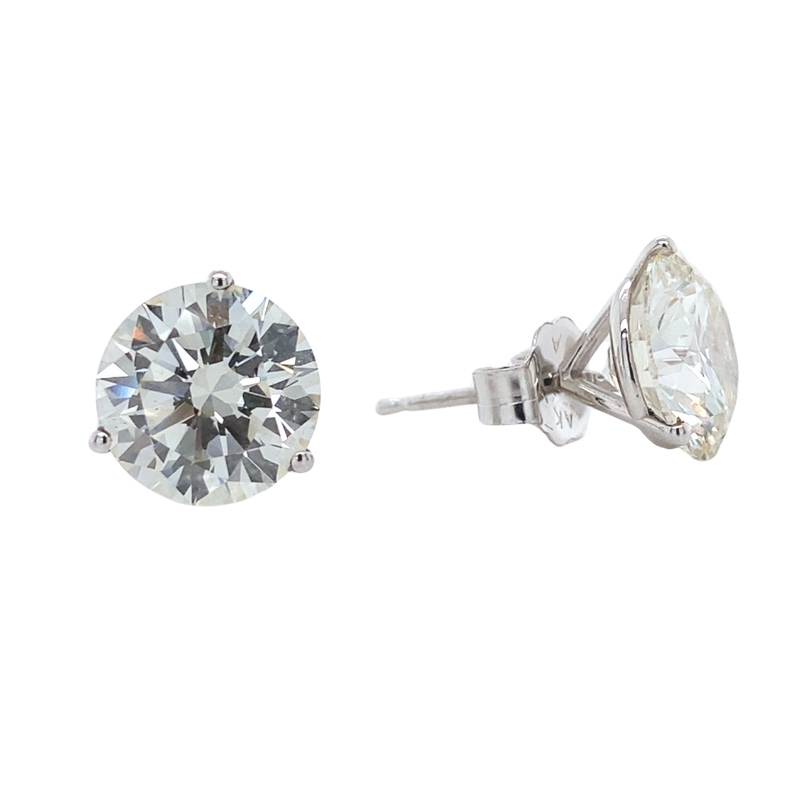 LAB Diamond Stud Earrings 5.25ctw