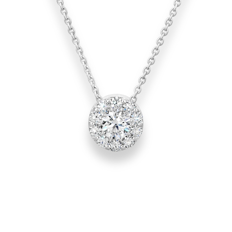 Diamond Fulfillment Pendant Necklace