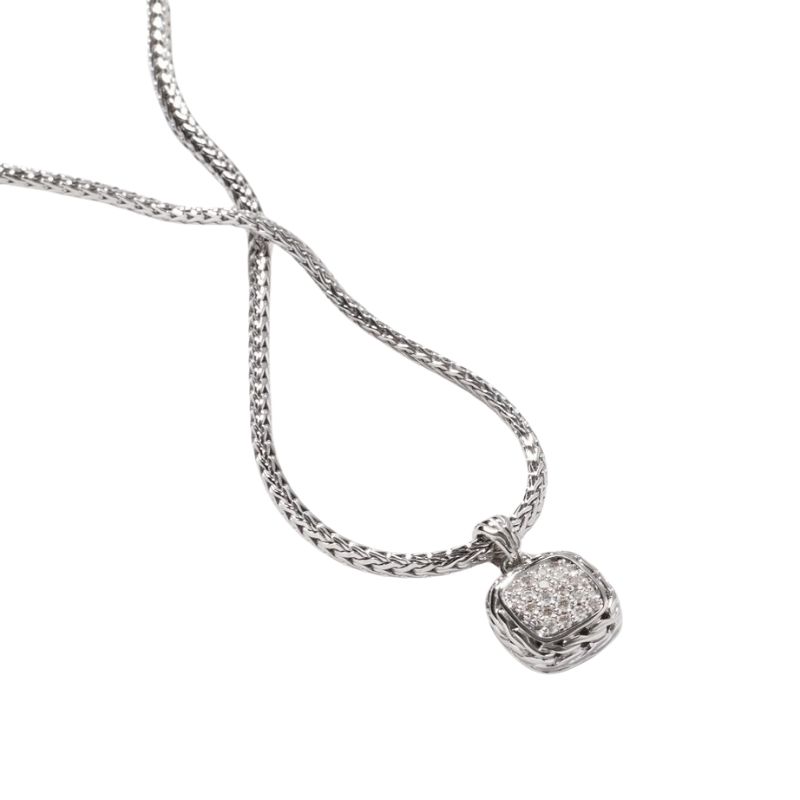 JOHN HARDY Chain Diamond Pendant Necklace
