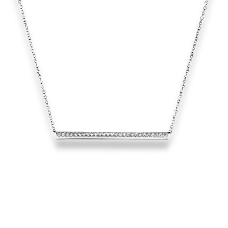 HEARTS ON FIRE Barre Diamond Pendant Necklace