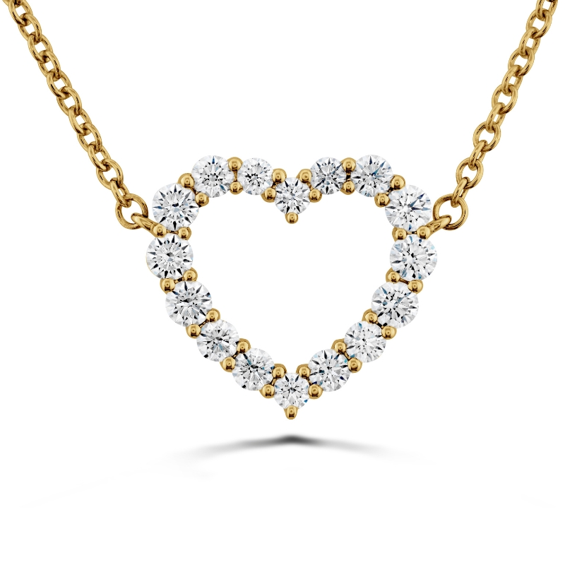 HEARTS ON FIRE Signature Medium Heart Pendant Necklace