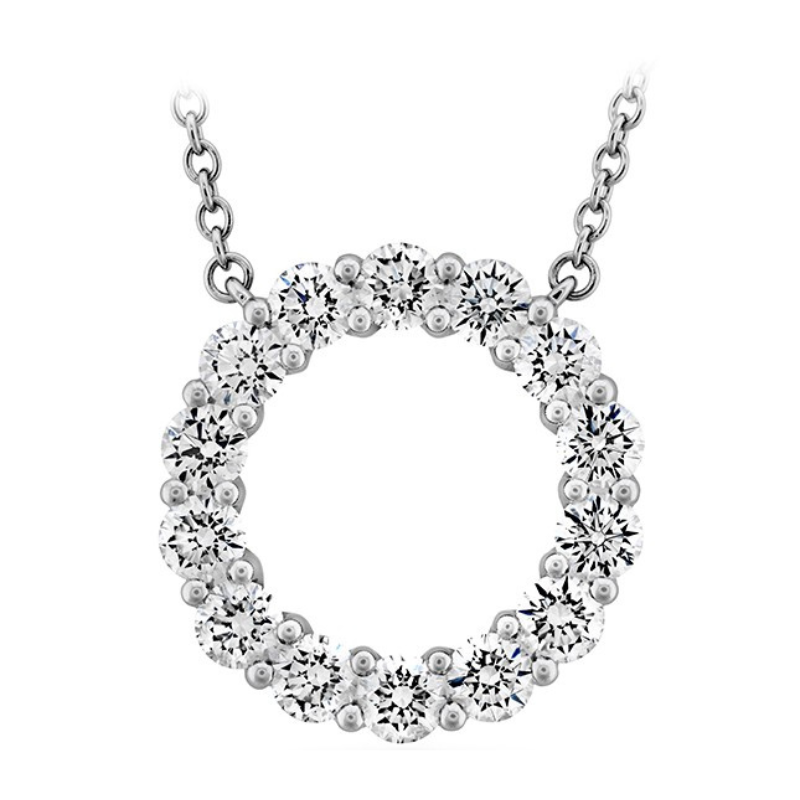 MEMOIRE Diamond Circle Necklace