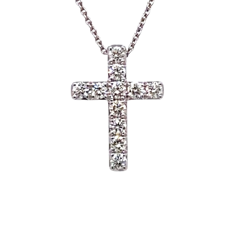 Petite Diamond Cross Pendant