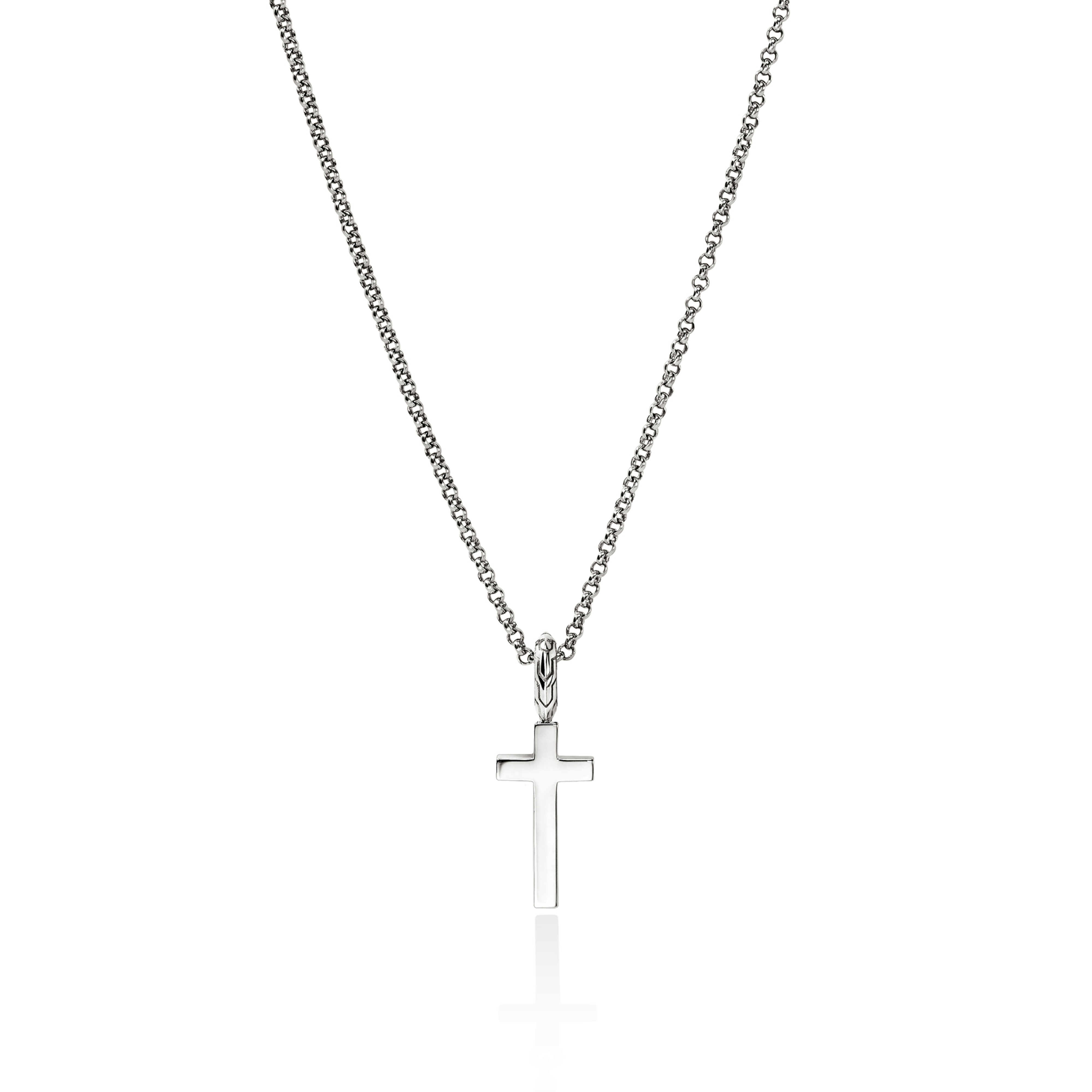 JOHN HARDY JH Essentials Spiritual Diamond Cross Pendant Necklace