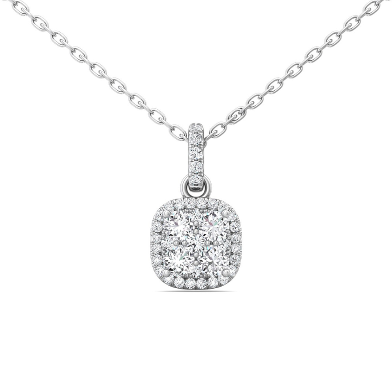 14KW Pendant with Dia .66ctw