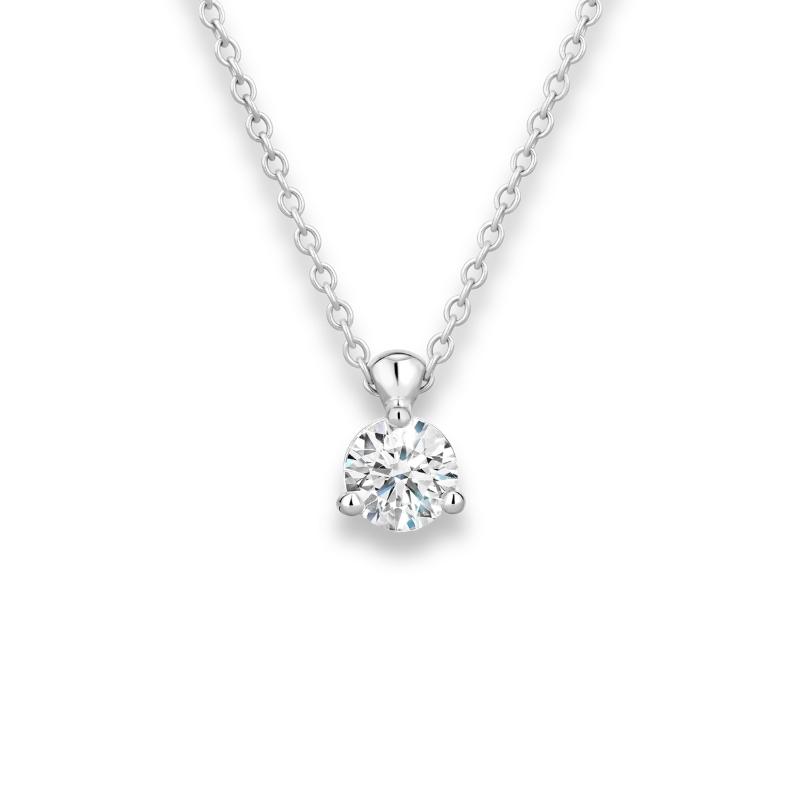 HEARTS ON FIRE Solitaire Pendant