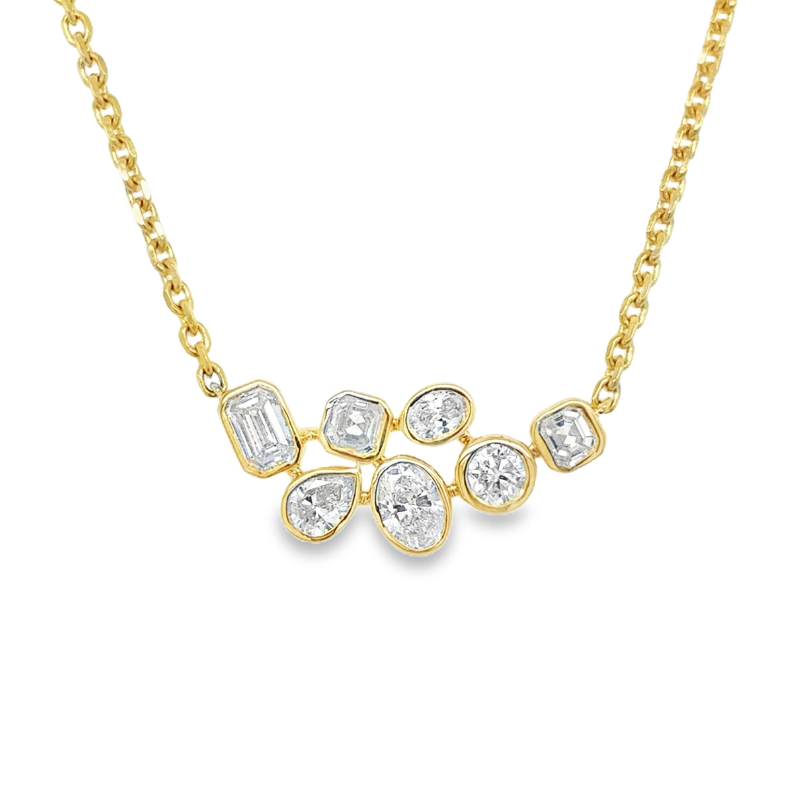 MARTIN FLYER Diamond Fashion Pendant Necklace