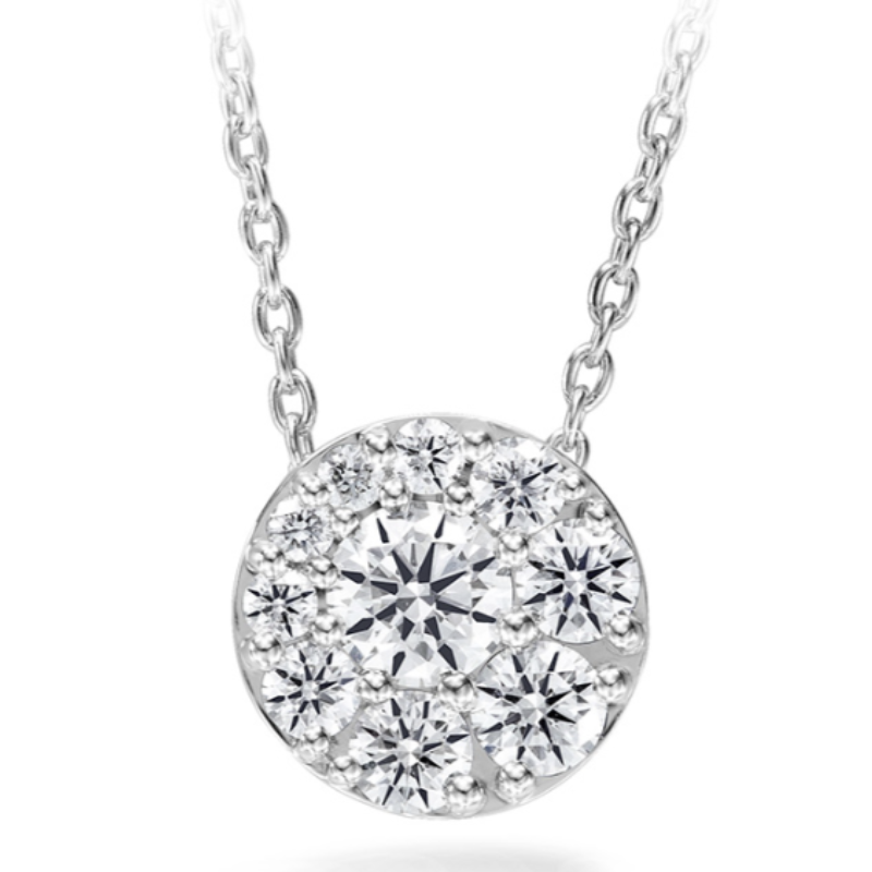 HOF 18 18KW Tessa 0.77ctw G-H/VS-SI pendant