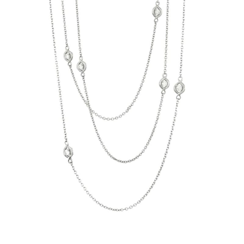 HEARTS ON FIRE Optima Station Necklace