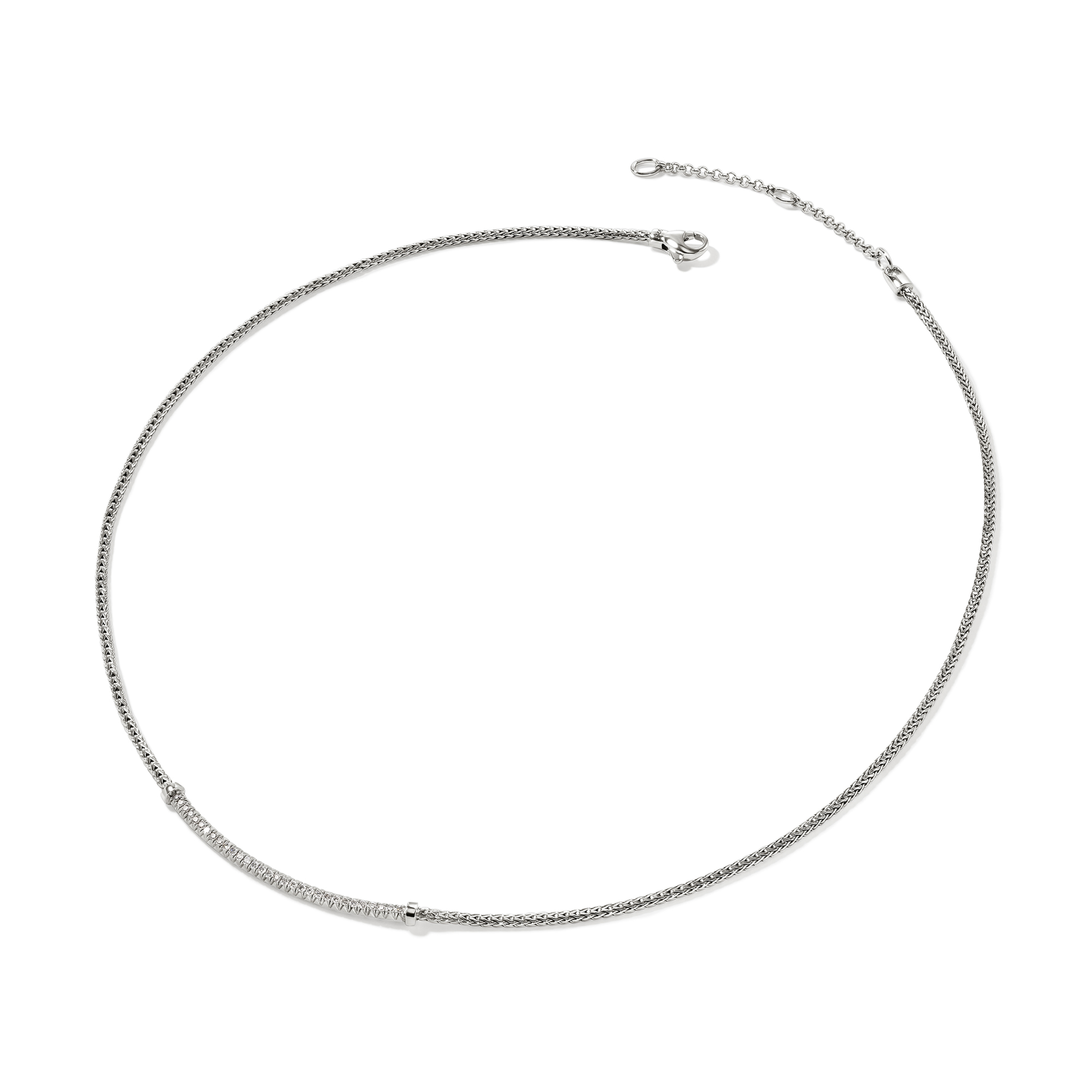 JOHN HARDY Essentials Pavé Diamond Chain Necklace