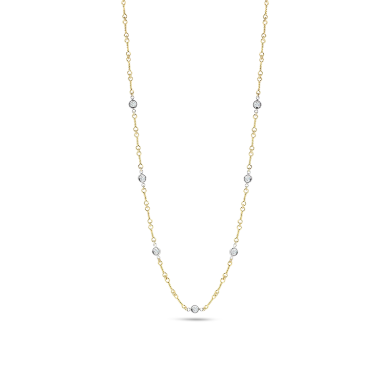 Diamonds by the Inch Station Dog Bone Necklace