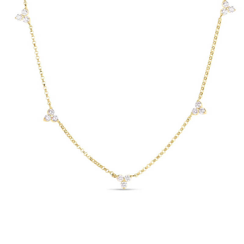 Diamonds by the Inch Flower Station Necklace