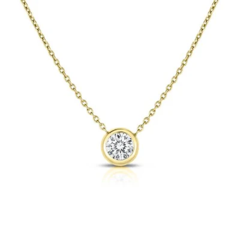 Diamonds By The Inch Bezel Set Solitaire