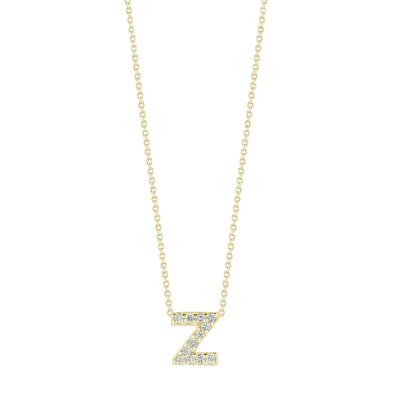 Roberto Coin Tiny Treasures Diamond Love Letter Necklace