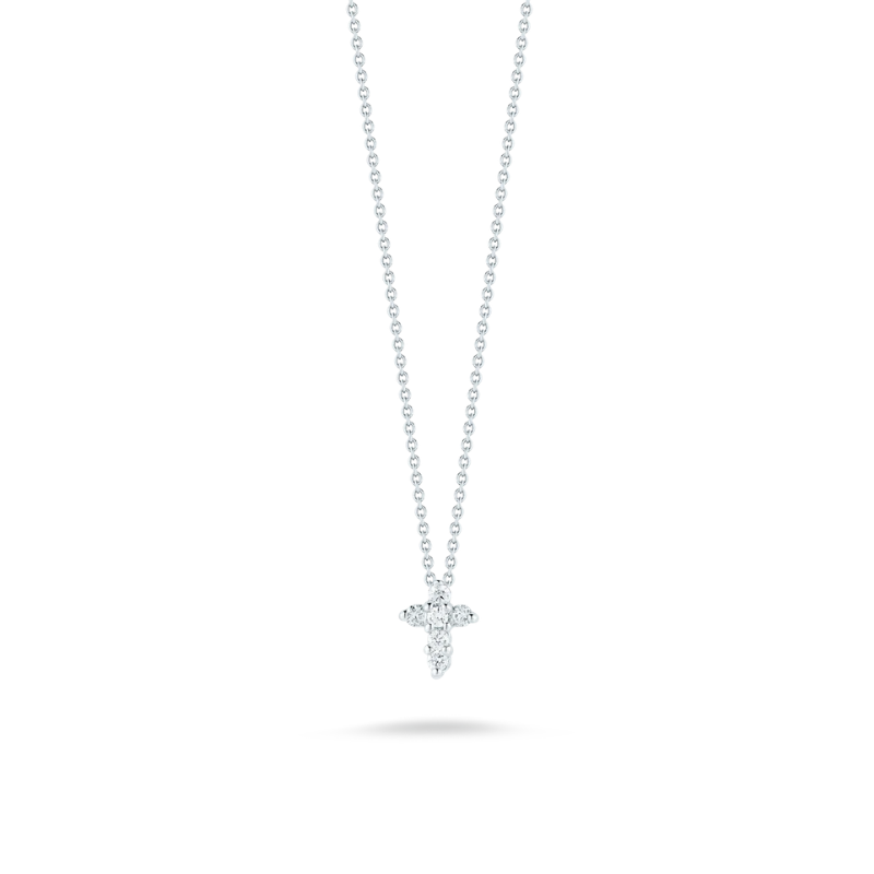 Tiny treasures Diamond Baby Cross Necklace