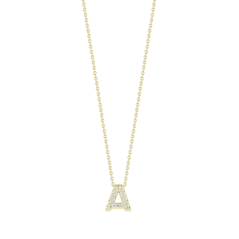 Tiny Treasures Diamond Love Letter Necklace