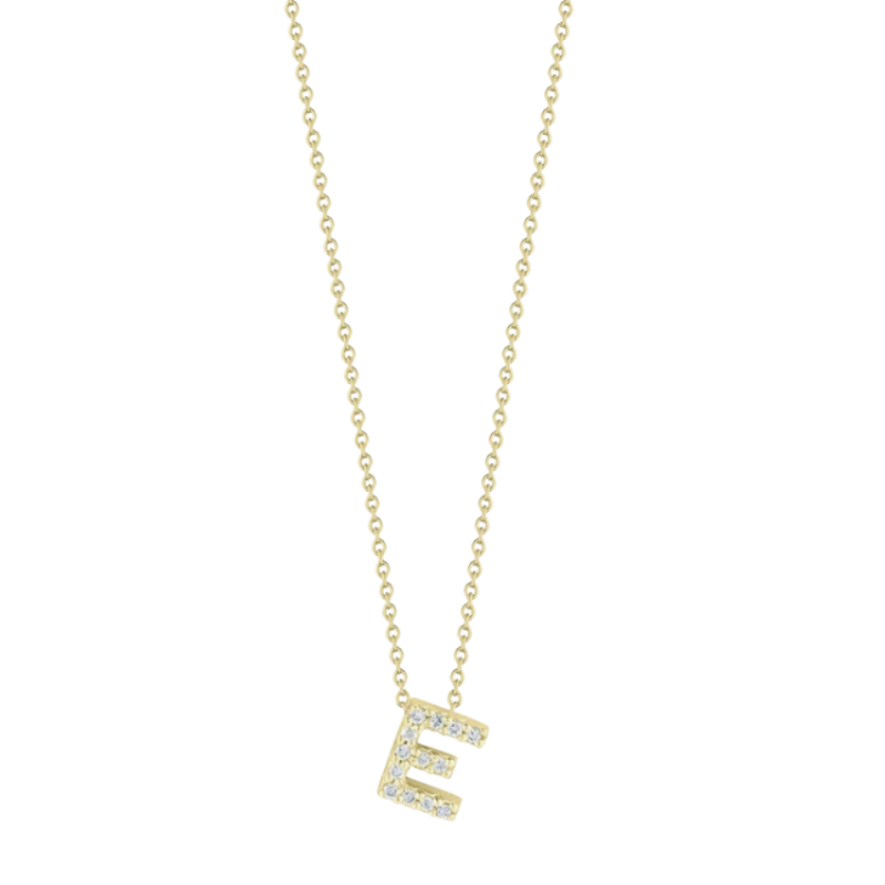 Tiny Treasures Diamond Love Letter Necklace