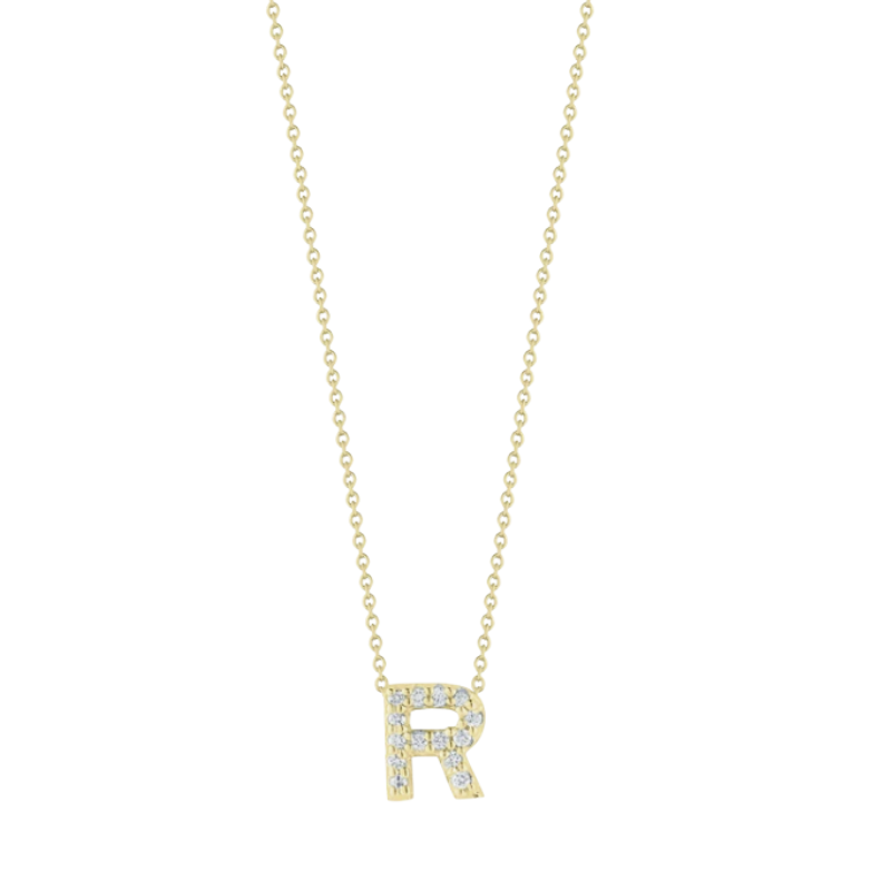 Tiny Treasures Diamond Love Letter Necklace