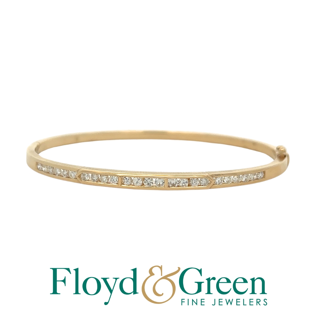 Hinged Diamond Bracelet