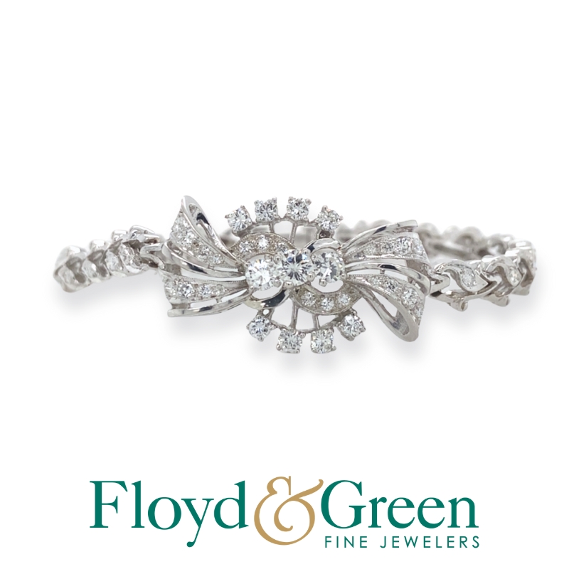 Intricate Diamond Bracelet