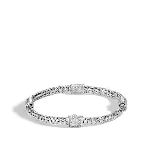 JOHN HARDY: CLASSIC CHAIN BRACELET WITH DIAMONDS