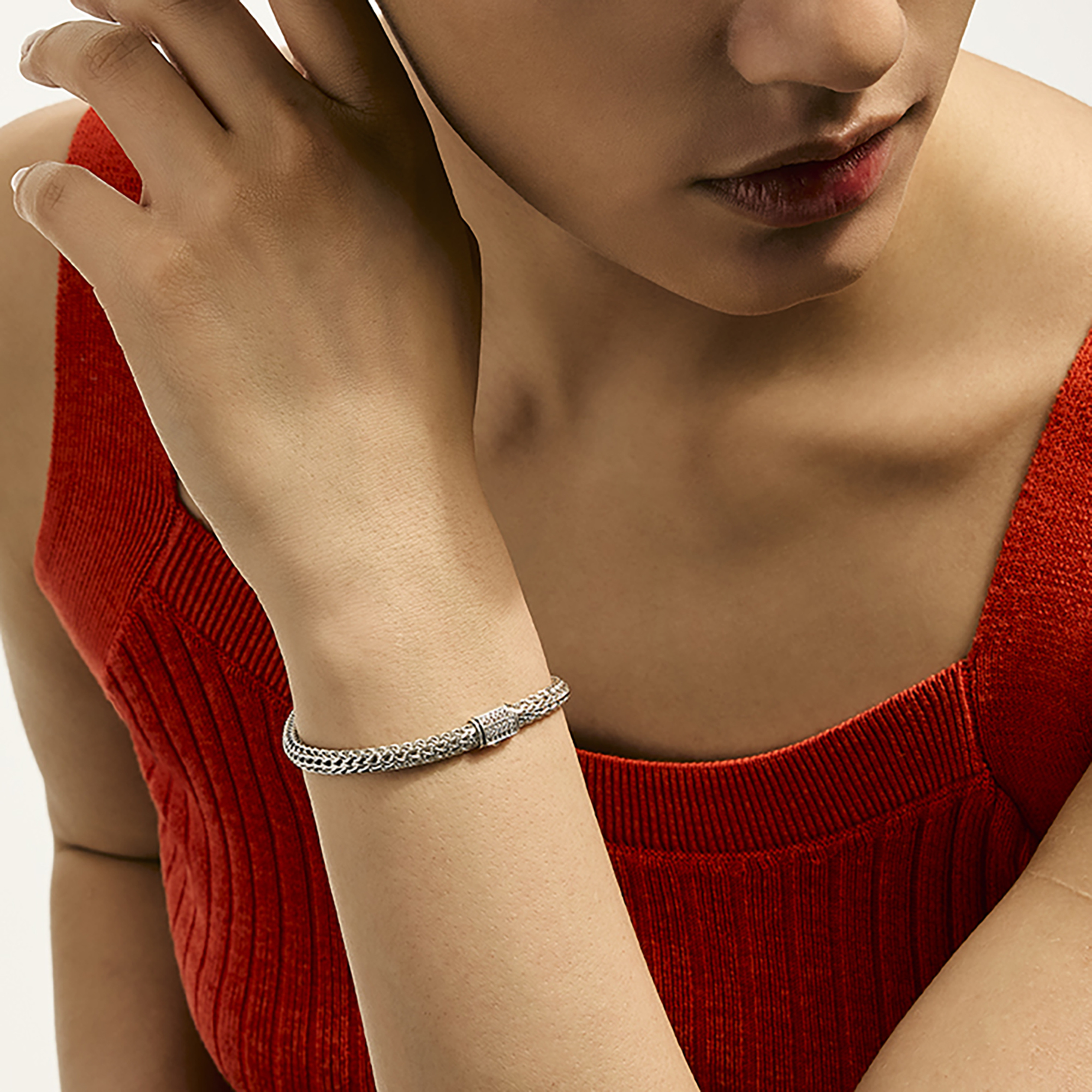 JOHN HARDY Classic Chain Diamond Bracelet