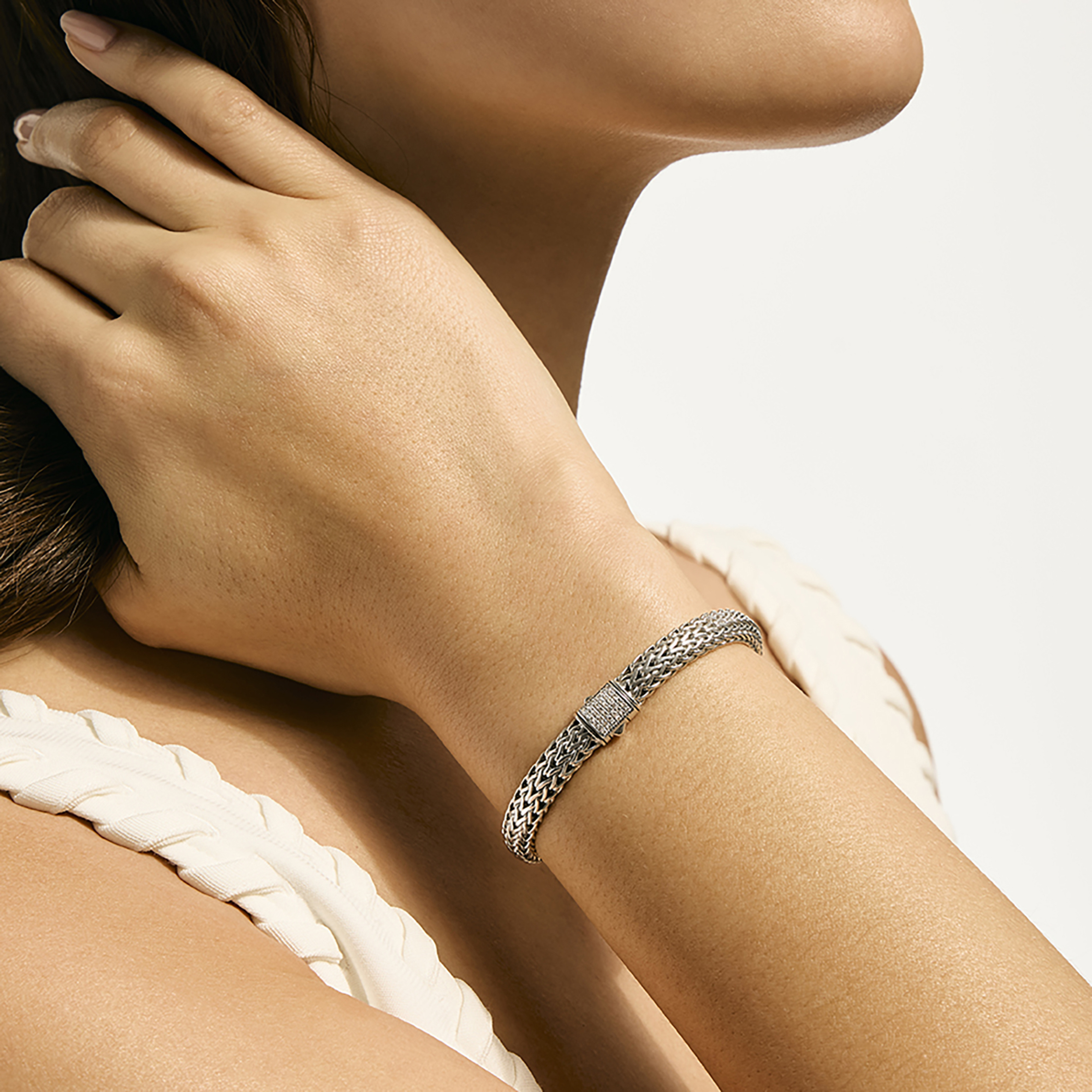 JOHN HARDY Classic Chain Diamond Bracelet