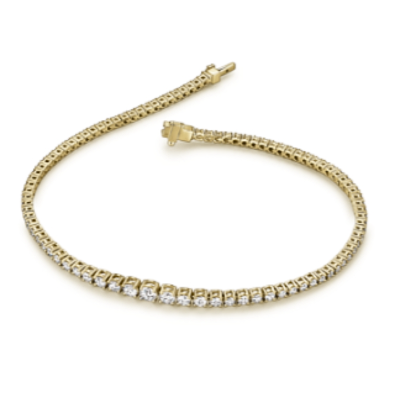 Temptation Graduated Line Bracelet
