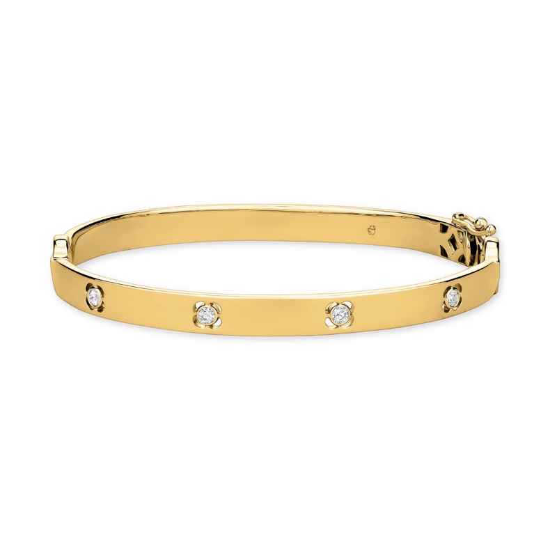 HEARTS ON FIRE Copley Diamond Bangle Bracelet