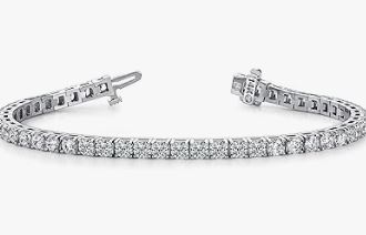 Lab Grown Diamod Tennis Bracelet 7ctw
