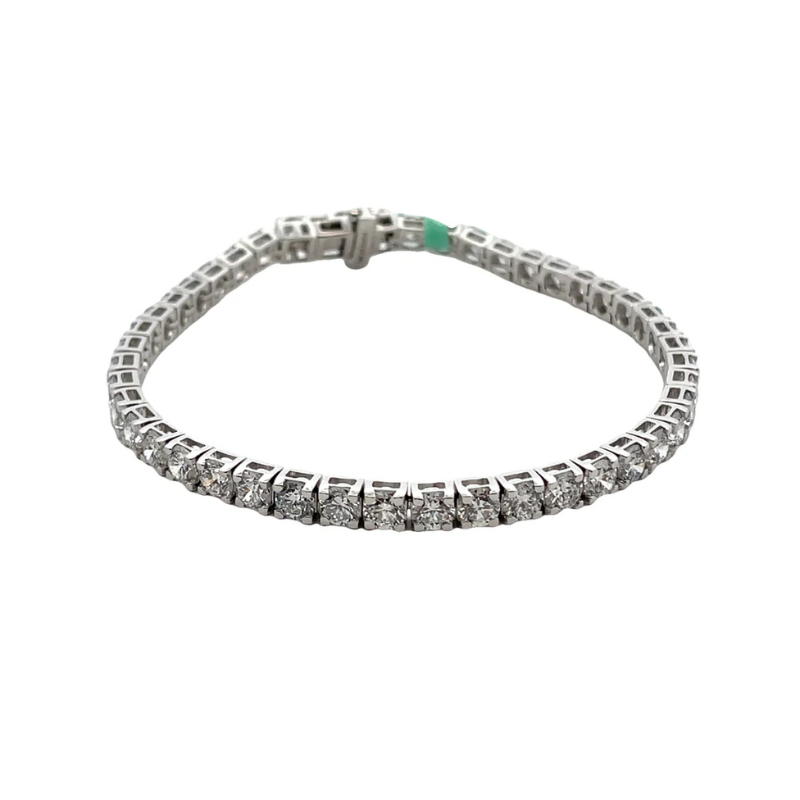 Lab-Grown Diamond Tennis Bracelet