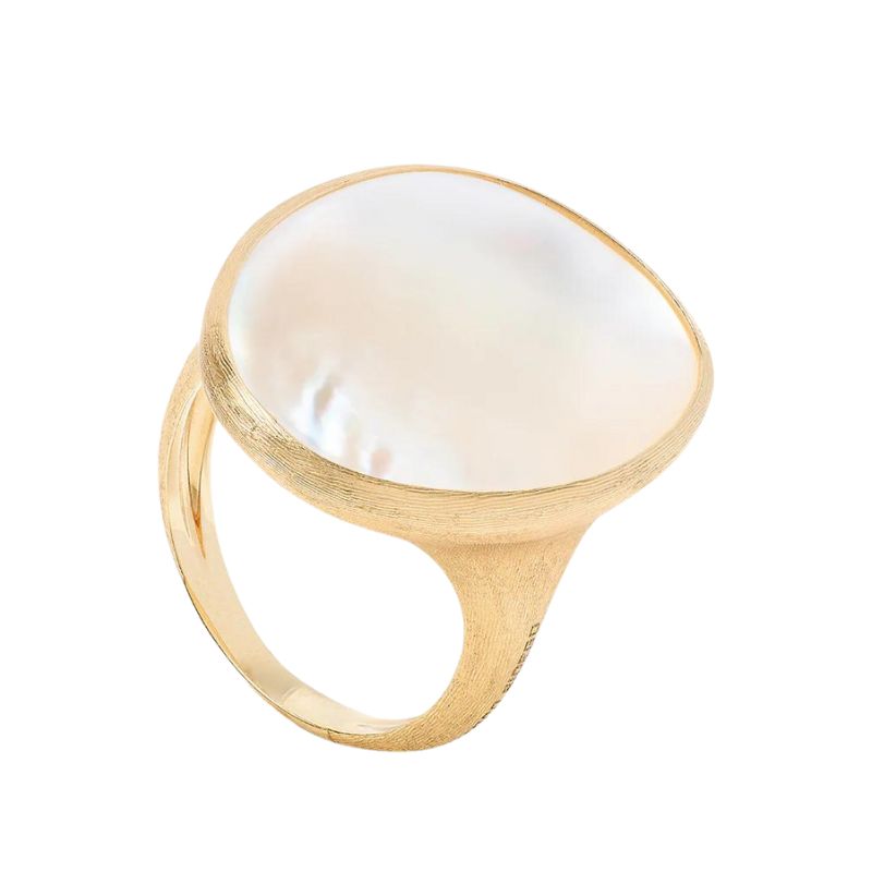 MARCO BICEGO Lunaria Mother of Pearl Ring