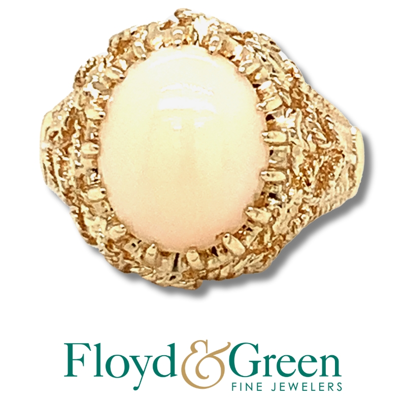 Opaque Glass Ring