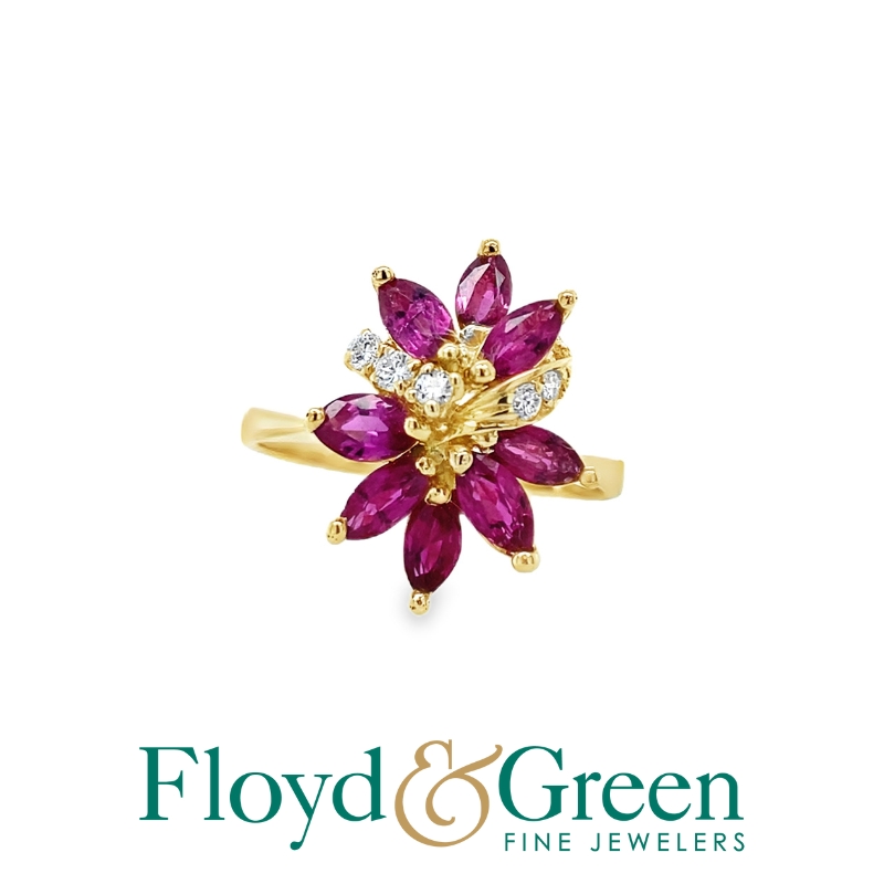 Diamond & Ruby Ring