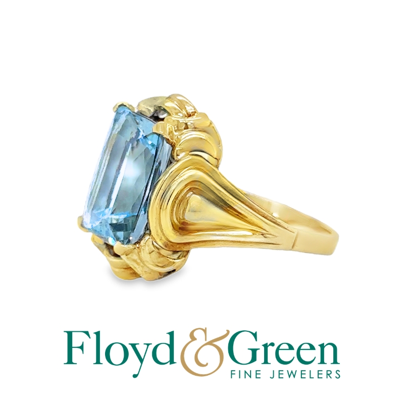 Aquamarine Ring