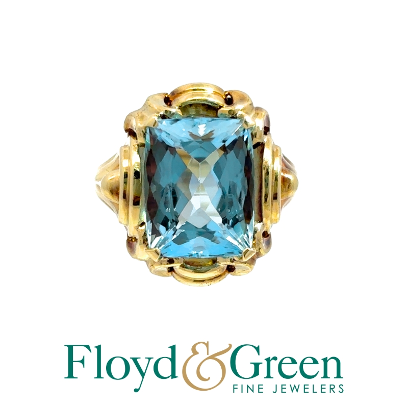 Aquamarine Ring