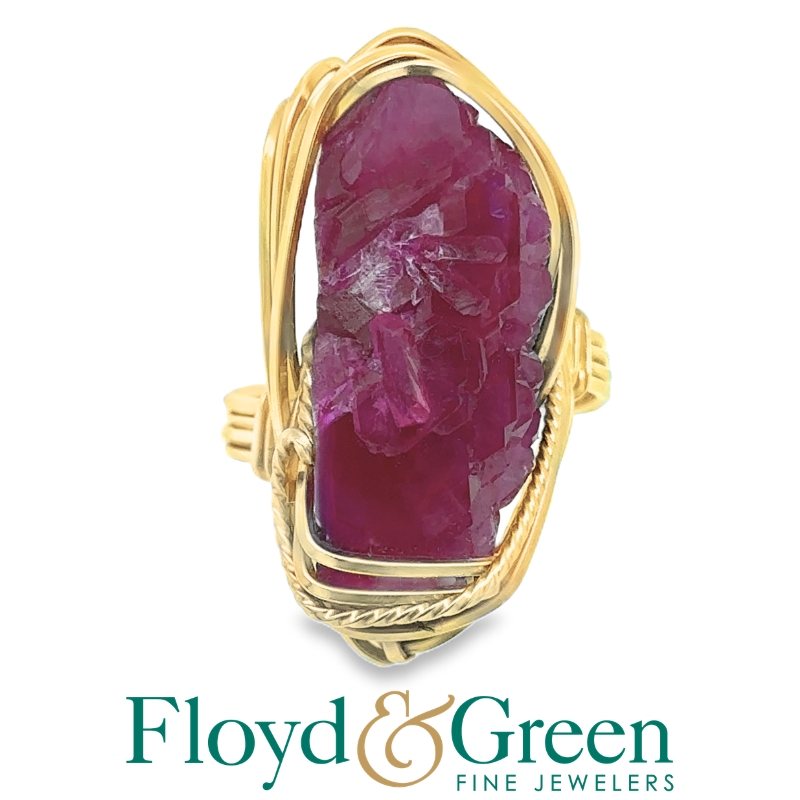 Crystal Ruby Ring