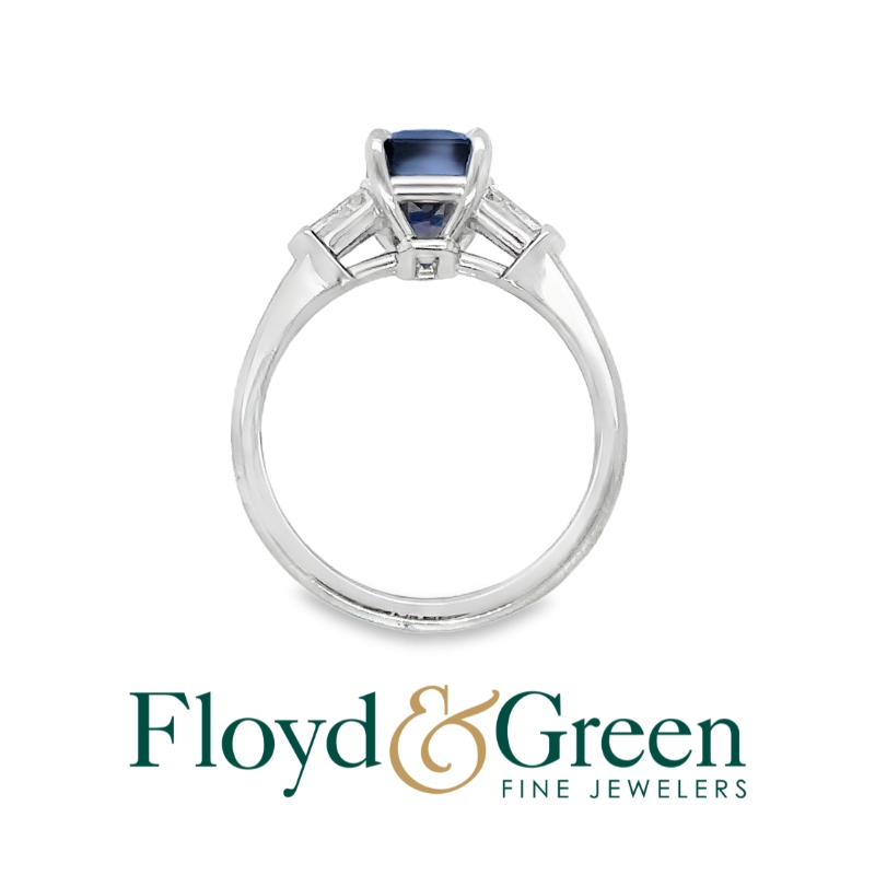 Sapphire & Diamond Ring