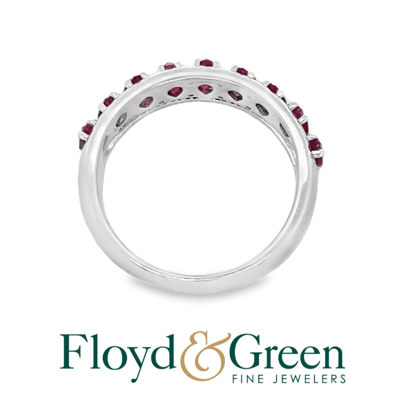 Marquise Ruby & Diamond Ring