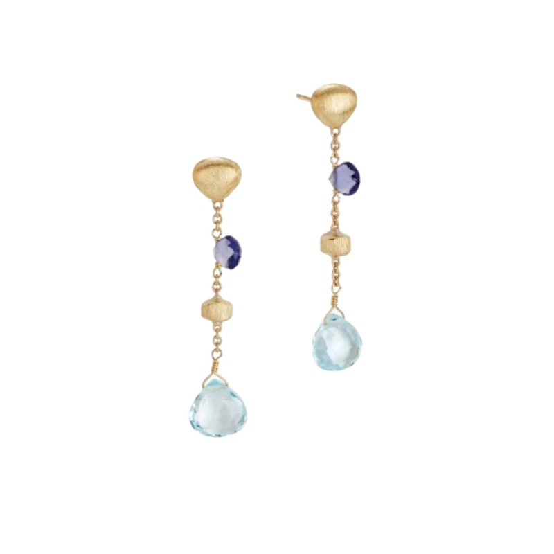 MARCO BICEGO Paradise Single-Strand Gemstone Earrings