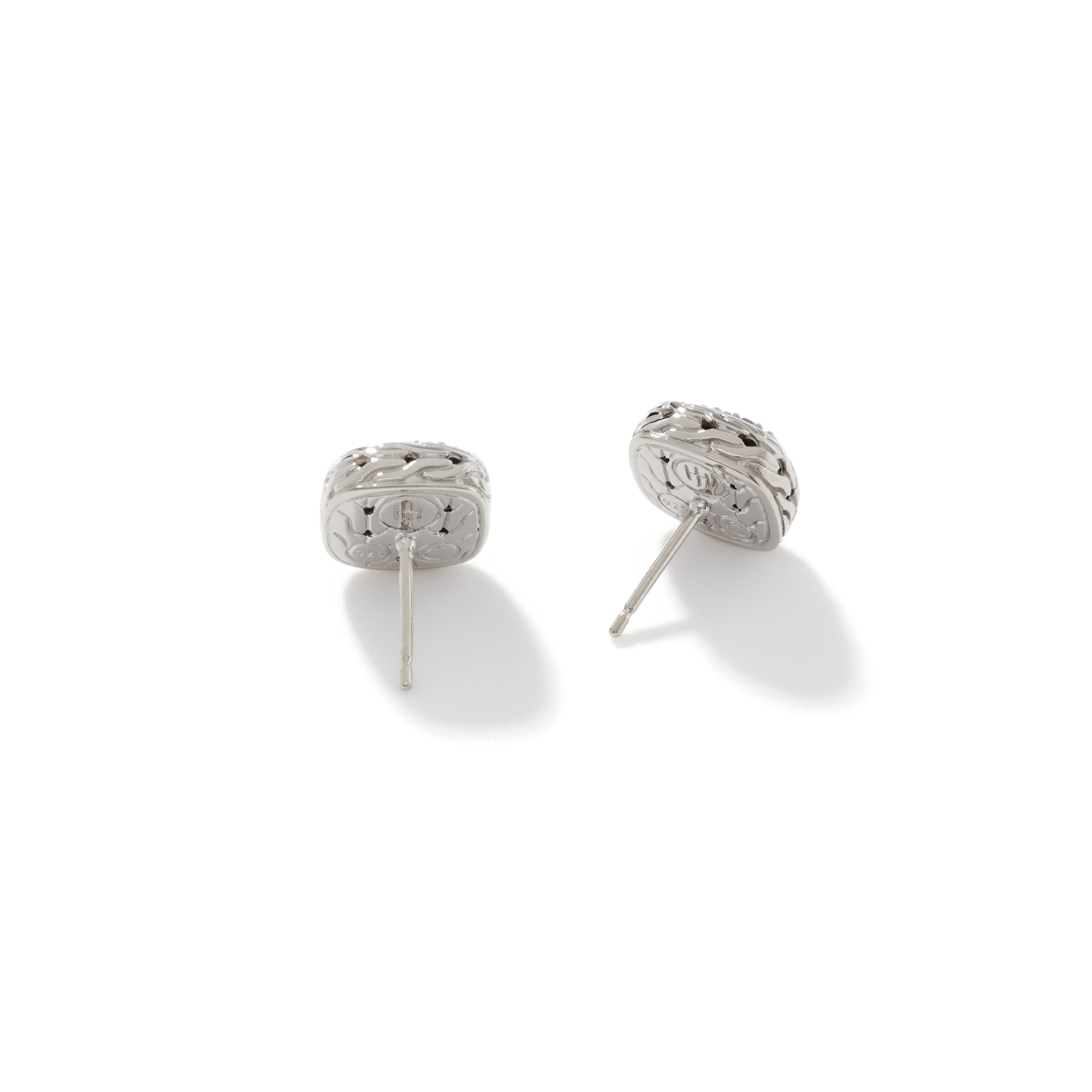 JOHN HARDY Chain Black Sapphire Studs