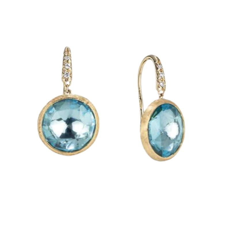 MARCO BICEGO Jaipur Blue Topaz Drop Earrings