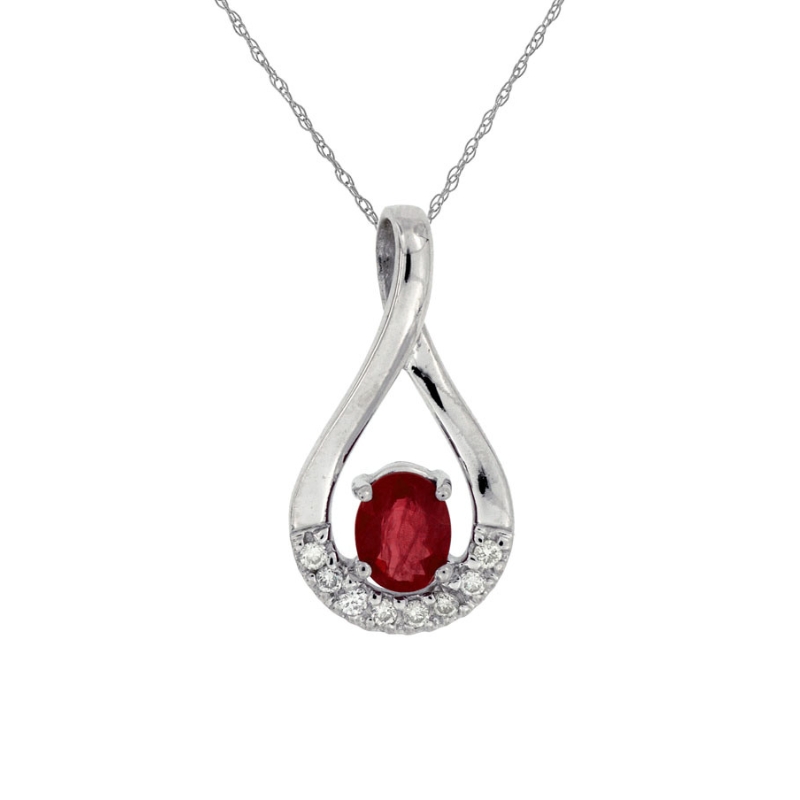 Colored Stone Pendant