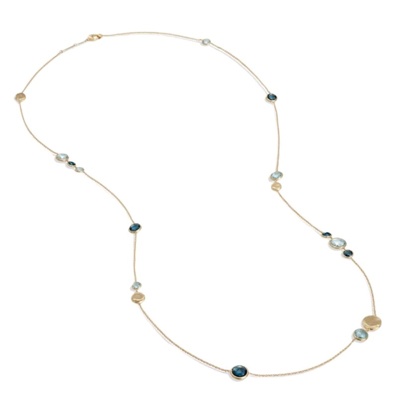 MARCO BICEGO Jaipur Color Long Topaz Necklace