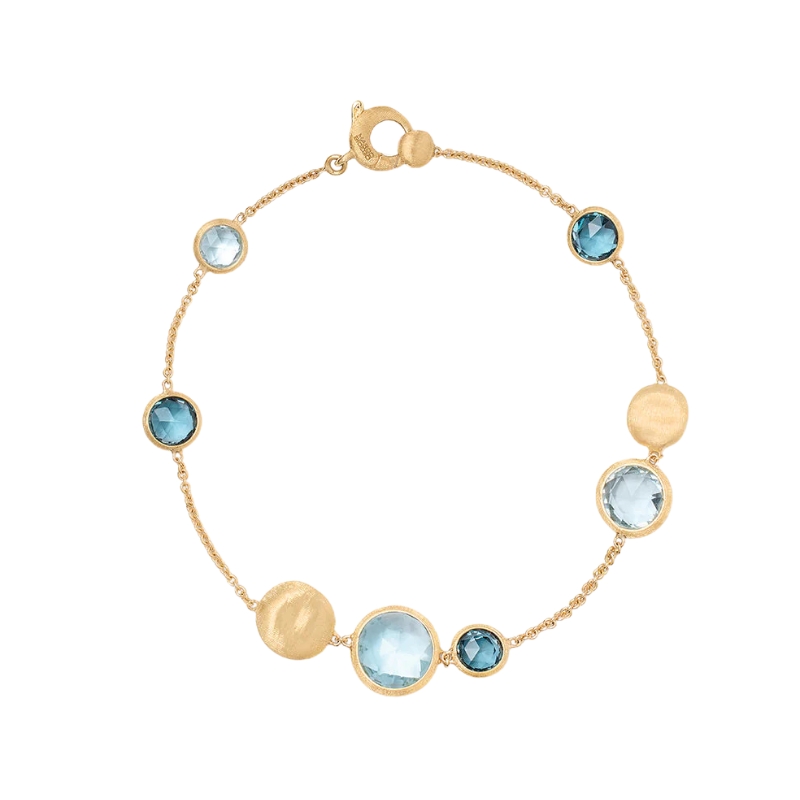 MARCO BICEGO Jaipur Collection Blue Topaz Bracelet