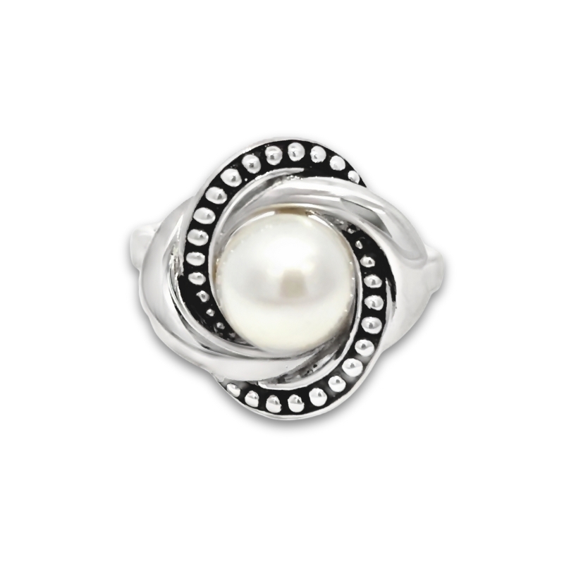 HONORA Button Pearl Ring