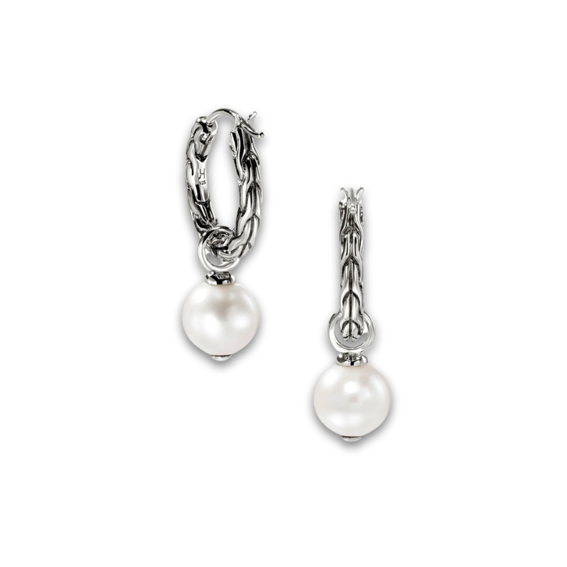 John hardy pearl earrings deals
